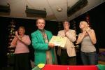 President Grahame announces the First Prize